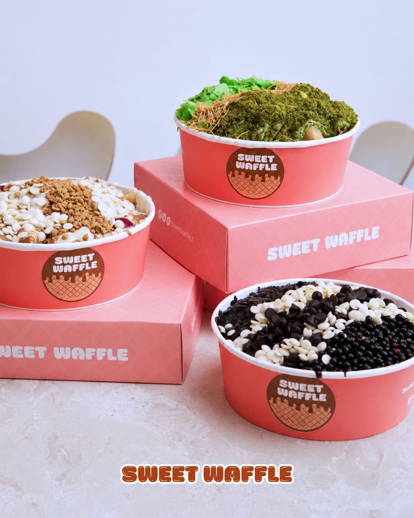 Sweet Waffle ürünleri